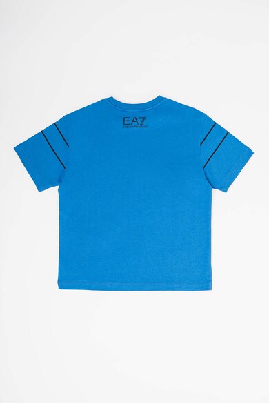 EA7 Tricou din bumbac cu imprimeu logo Baieti