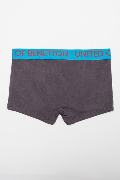 United Colors of Benetton Underwear Set de boxeri cu banda logo elastica in talie, 2 perechi Baieti