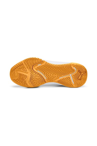 Puma Pantofi cu insertii din material textil, pentru sporturile de interior Varion Baieti