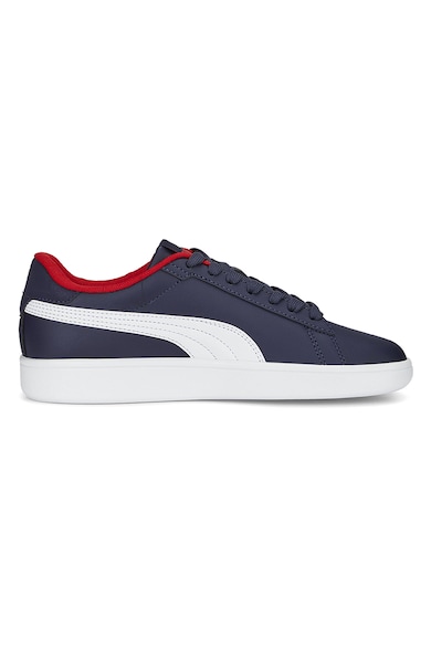 Puma Smash 3.0 bőrsneaker szintetikus részletekkel Fiú