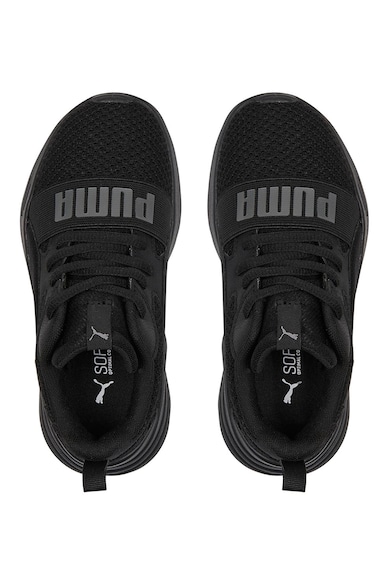 Puma Текстилни спортни обувки Wired Run с контрастно лого Момчета