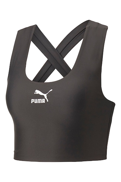 Puma T7 crop top keresztezett hátrésszel női