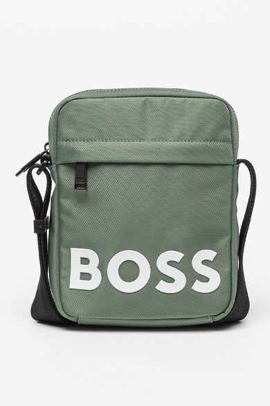 Geanta crossbody cu imprimeu logo BOSS (50490369-343) | Fashion Days
