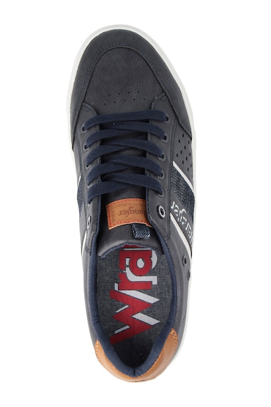 Wrangler Pantofi sport de piele ecologica cu imprimeu logo Barbati