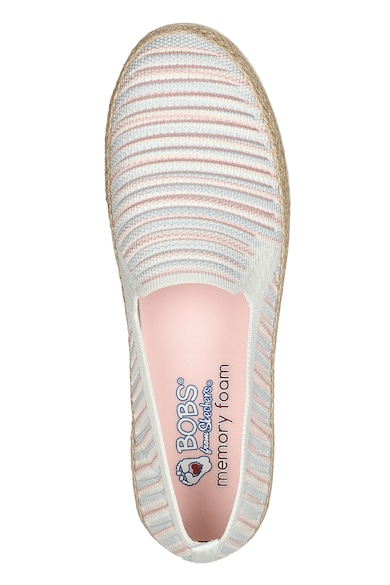 Skechers Flexpadrille 3.0 csíkos espadrille cipő női