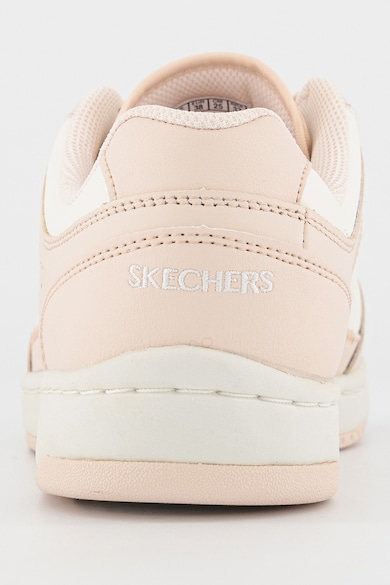 Skechers Кожени спортни обувки Court Status с перфорации Жени