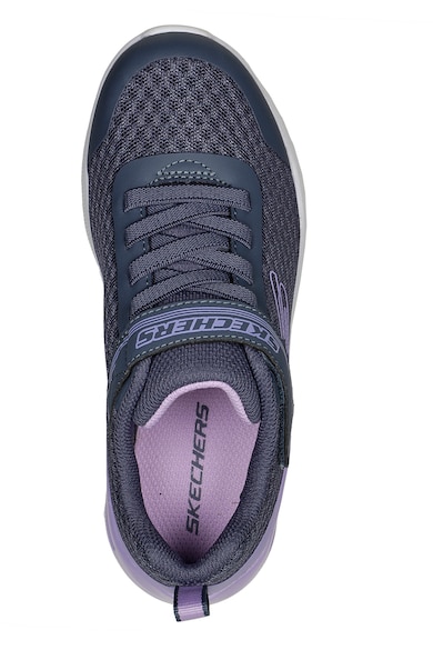 Skechers Олекотени спортни обувки Microspec Textile с еко кожа Момичета