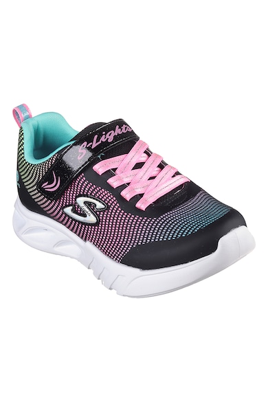 Skechers Текстилни спортни обувки Flicker Flash със синтетика Момичета