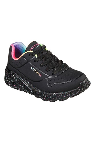 Skechers Pantofi sport cu talpa cu pete decorative Uno Lite - Rainbow Fete