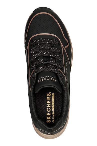 Skechers Uno Gen1 - Cool Heels sneaker kontrasztos részletekkel Lány