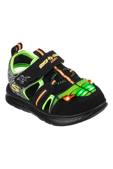 Skechers C-Flex tépőzáras sneaker LED-fényekkel Fiú