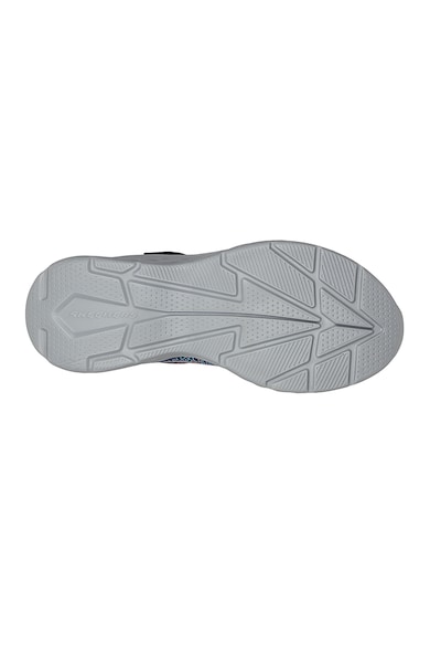 Skechers Microspec II tépőzáras sneaker kötött és hálós anyagú részletekkel Fiú