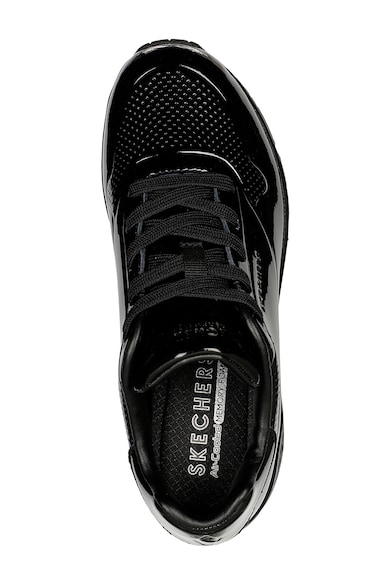 Skechers Uno - Shiny One lakk bevonatos bőr sneaker női