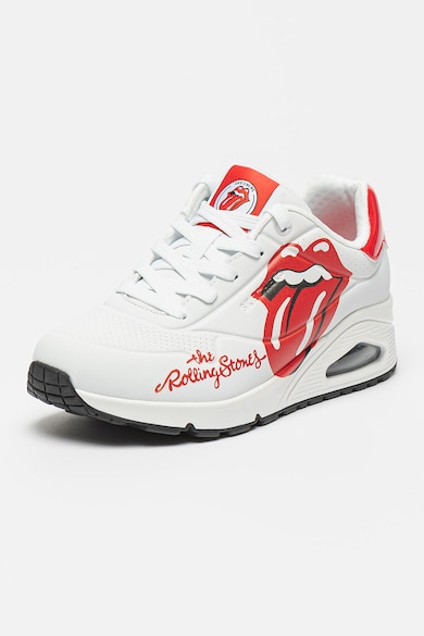 Skechers Pantofi sport cu imprimeu Unu-Rolling Stones Femei