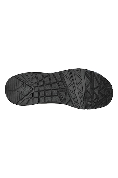 Skechers Pantofi sport de piele ecologica cu imprimeu contrastant Uno Dripping Femei