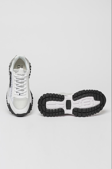 Versace Jeans Couture Спортни обувки New Trail Trek с кожа Мъже