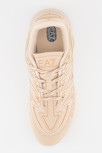EA7 Унисекс спортни обувки с нисък профил и лого Жени