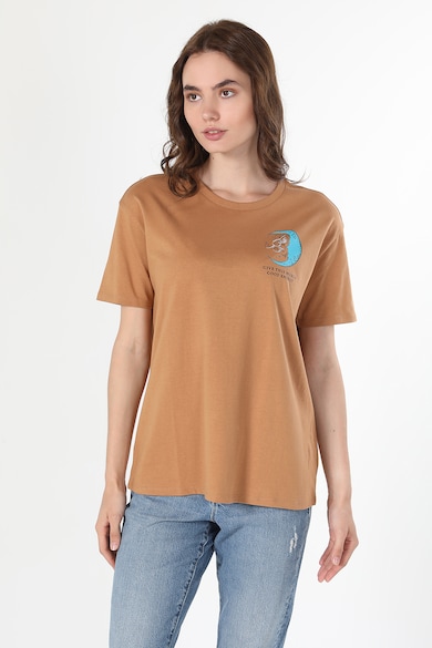 COLIN'S Памучна тениска с фигурална щампа Жени
