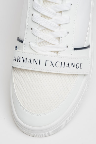 ARMANI EXCHANGE Спортни обувки от еко кожа с мрежа Мъже