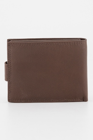 Pierro Poggi Кожен портфейл с джоб за лична карта Мъже