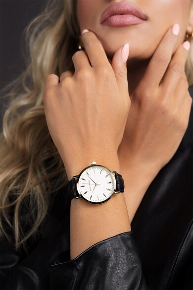 Marc Lauder Часовник с кожена каишка Жени