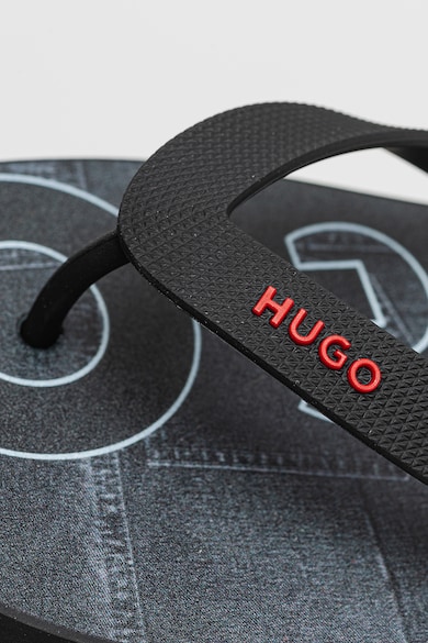 HUGO Arvel flip-flop gumipapucs logóval férfi