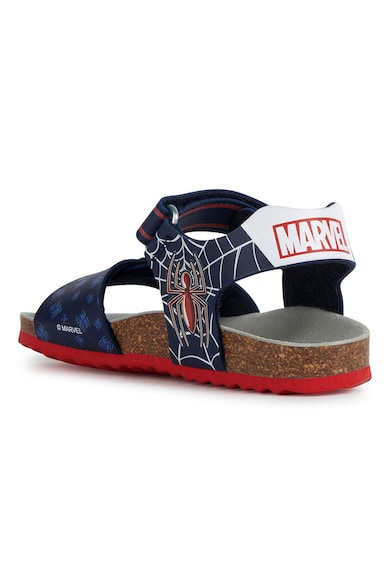 Geox Sandale cu velcro si Spider Man Baieti