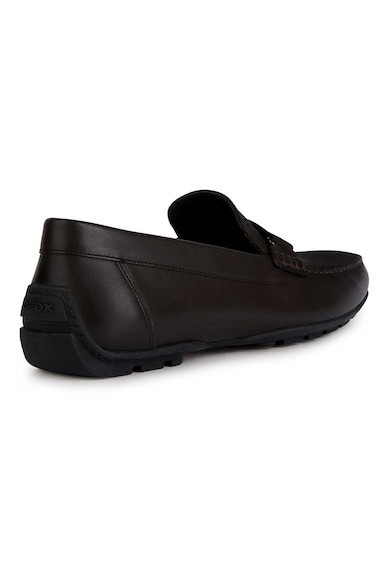 Geox Pantofi loafer de piele cu logo discret Barbati