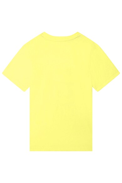DKNY Памучна тениска с фигурална щампа Момчета