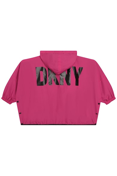 DKNY Szélálló kifordítható dzseki kapucnival Lány