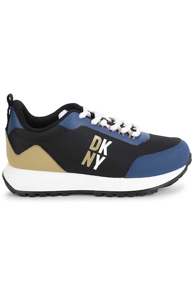 DKNY Műbőr és textil sneaker Lány