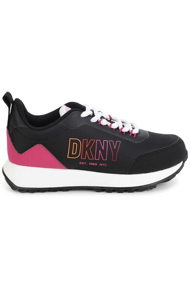 DKNY Műbőr és textil sneaker Lány