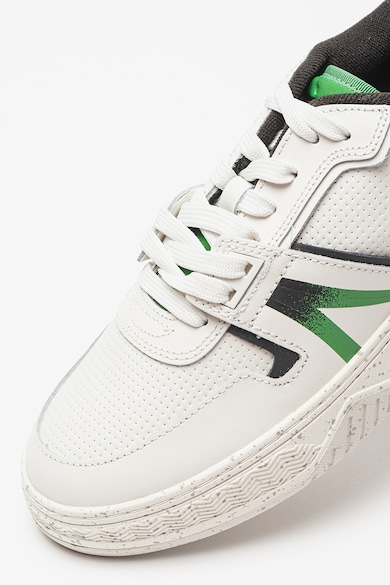 Lacoste Bőrsneaker perforált dizájnnal férfi