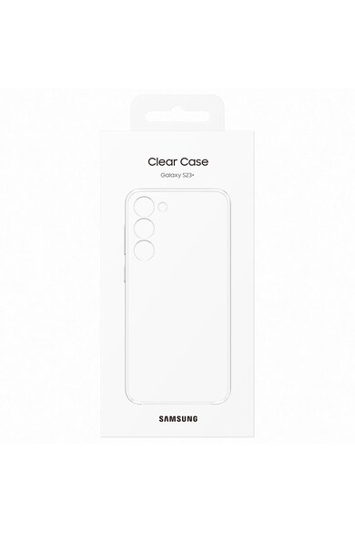 Samsung Husa de protectie  Clear Case pentru Galaxy S23 Plus, Transparent Barbati