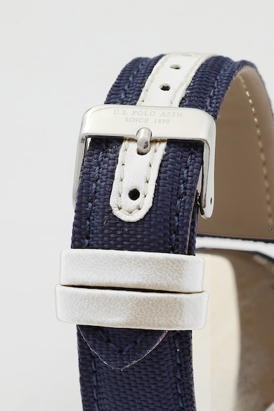 U.S. Polo Assn. Ceas quartz cu o curea de material textil Barbati