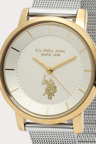 U.S. Polo Assn. Часовник с лого на циферблата Жени