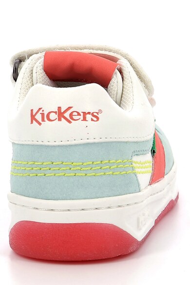 Kickers kids Спортни обувки с велкро и велур Момчета