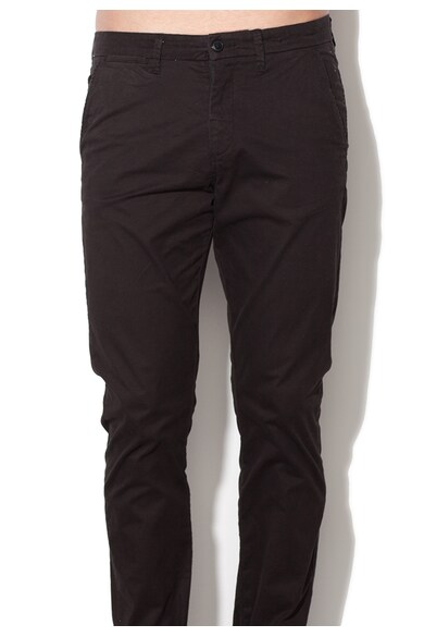 Jack & Jones Pantaloni conici negri Marco Barbati