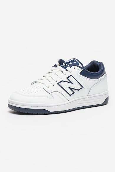 New Balance Unisex 480 bőrsneaker textilrészletekkel férfi