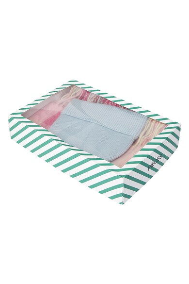 Set de caciula si fular Pieces (17130992-BEGONIA-PINK) | Fashion Days