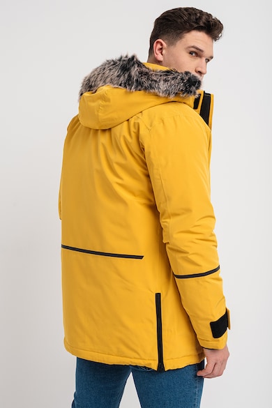 Jack & Jones Egyszínű kapucnis parka kabát férfi