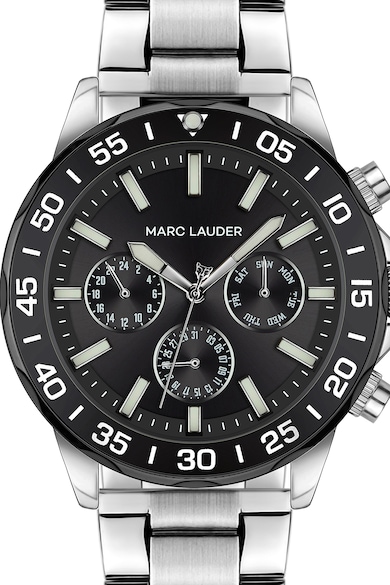 Marc Lauder Мултифункционален часовник с верижка от неръждаема стомана Мъже