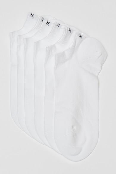 HUGO Унисекс къси чорапи с лого, 6 чифта Жени