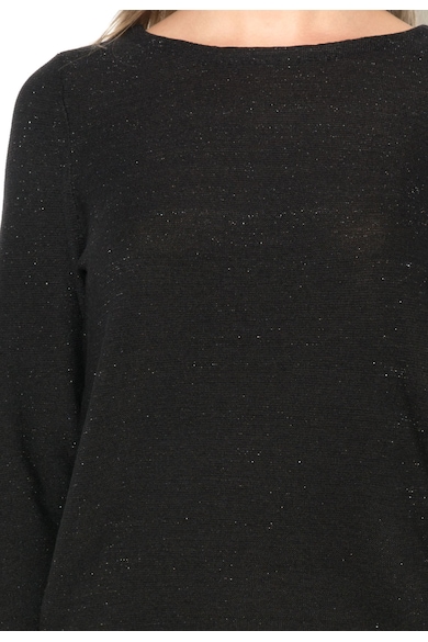 Esprit Pulover negru cu insertie de fire stralucitoare Femei