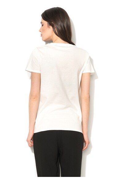 Silvian Heach Collection, Tricou alb cu imprimeu Pistal Femei