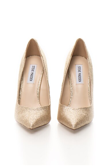 Steve Madden Pantofi stiletto aurii stralucitori Wicket Femei