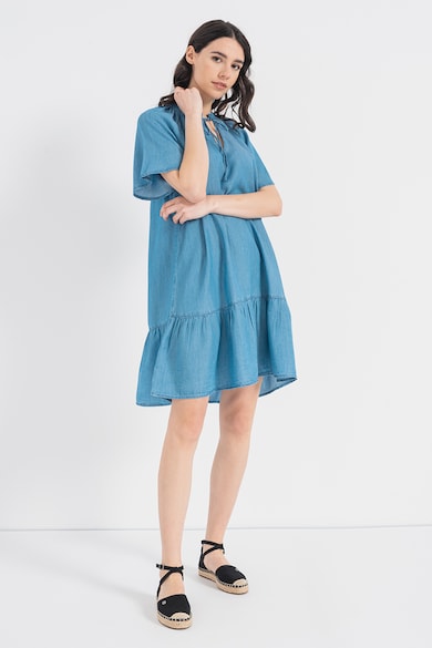 Esprit Lyocell ruha rétegezett dizájnnal női