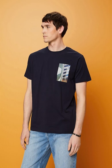 Esprit Тениска с овално деколте и щампа Мъже