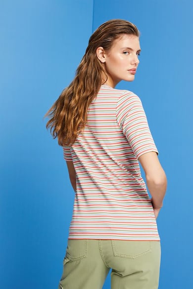 Esprit Раирана тениска с памук Жени