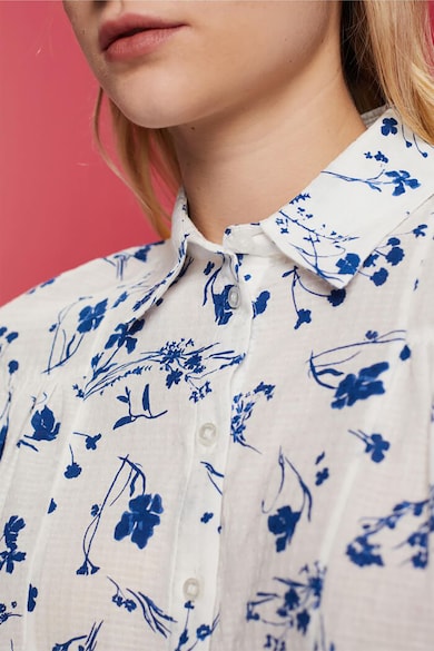 Esprit Virágmintás ing háromnegyedes ujjakkal női
